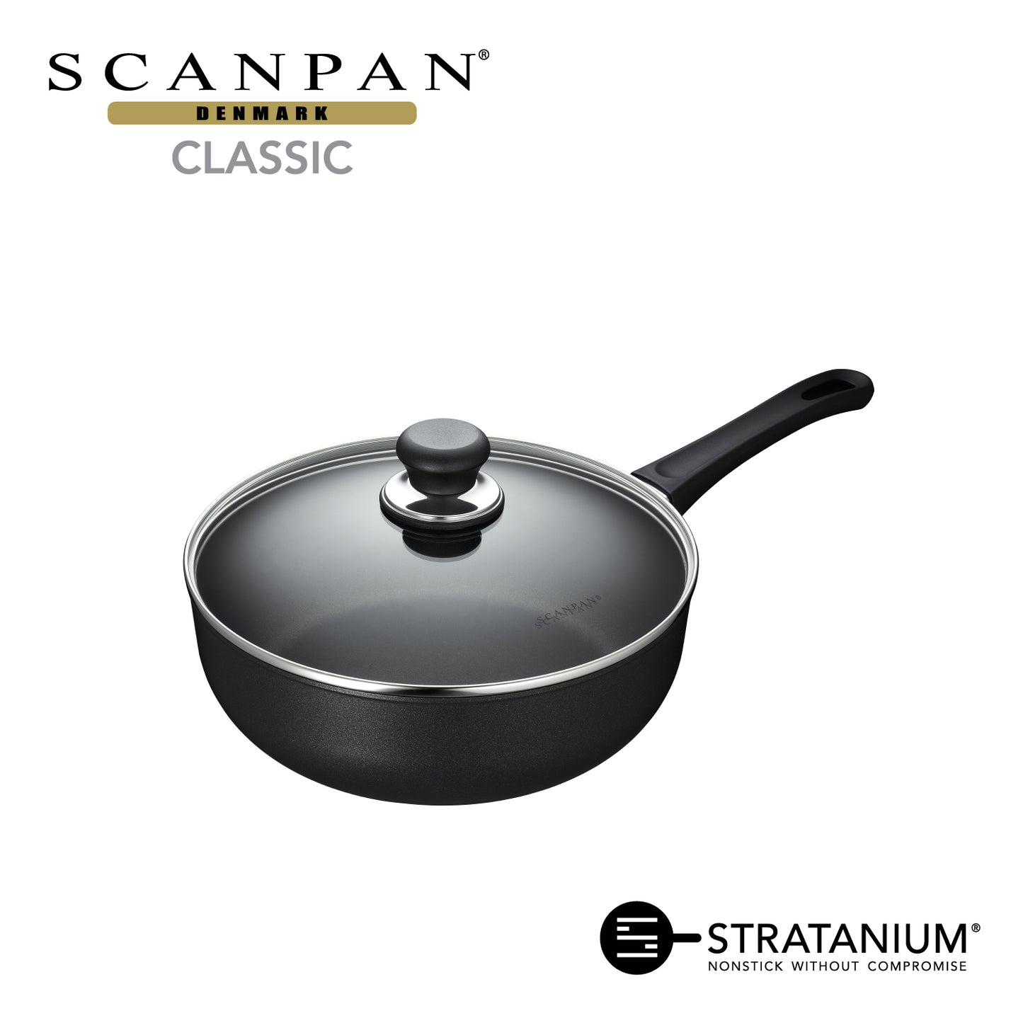 スキャンパン Classic シリーズ ディープソテーパン 26cm (蓋付)