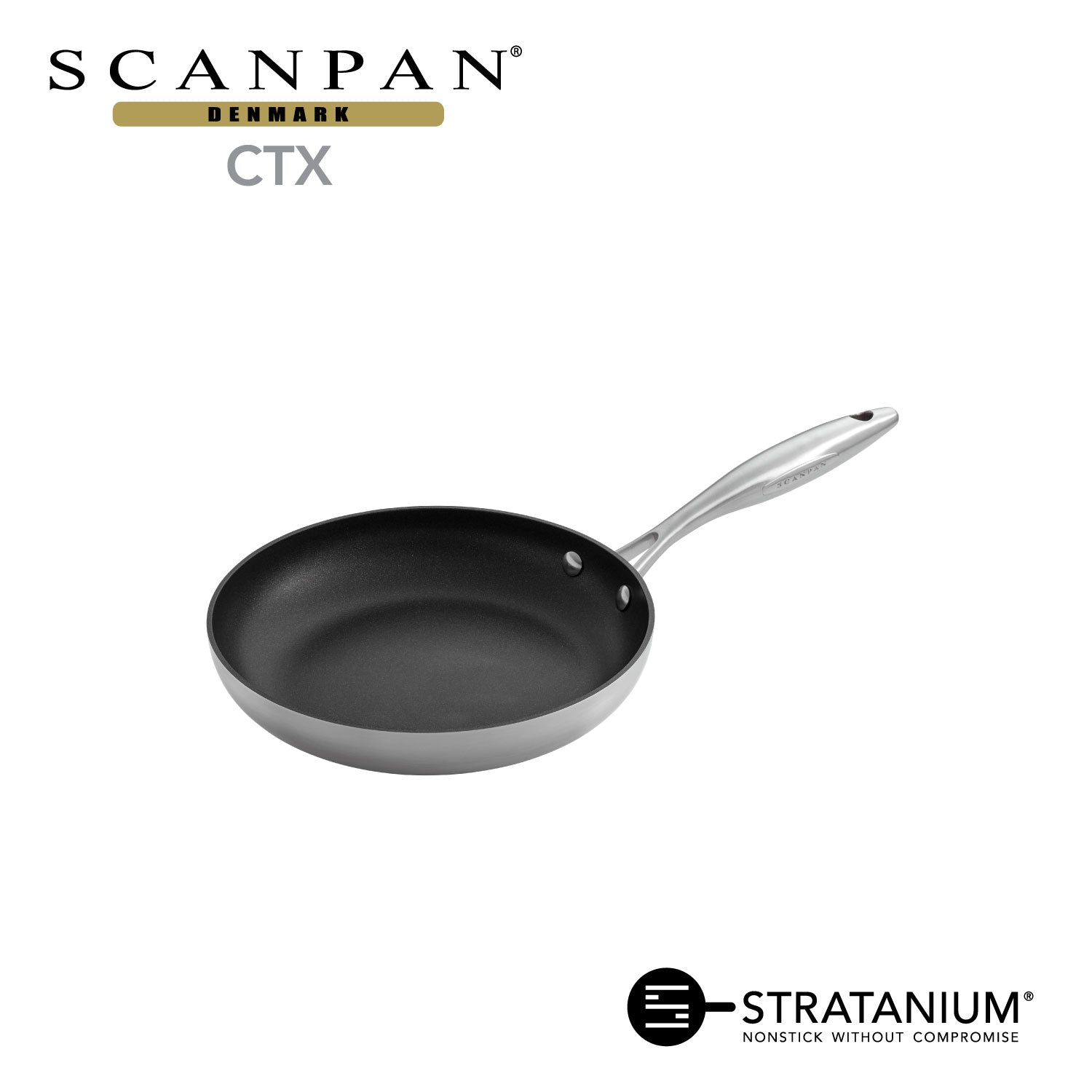 SCANPAN CTXシリーズ フライパン 20cm スキャンパン CTXシリーズ フライパン 20cm, 24cm, 26cm, 28cm [IH対応