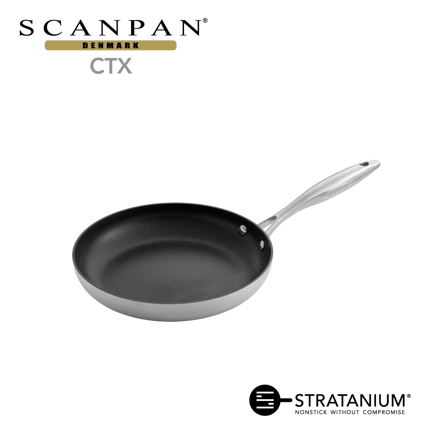 SCANPAN CTXシリーズ フライパン 20cm スキャンパン CTXシリーズ フライパン 20cm, 24cm, 26cm, 28cm [IH対応
