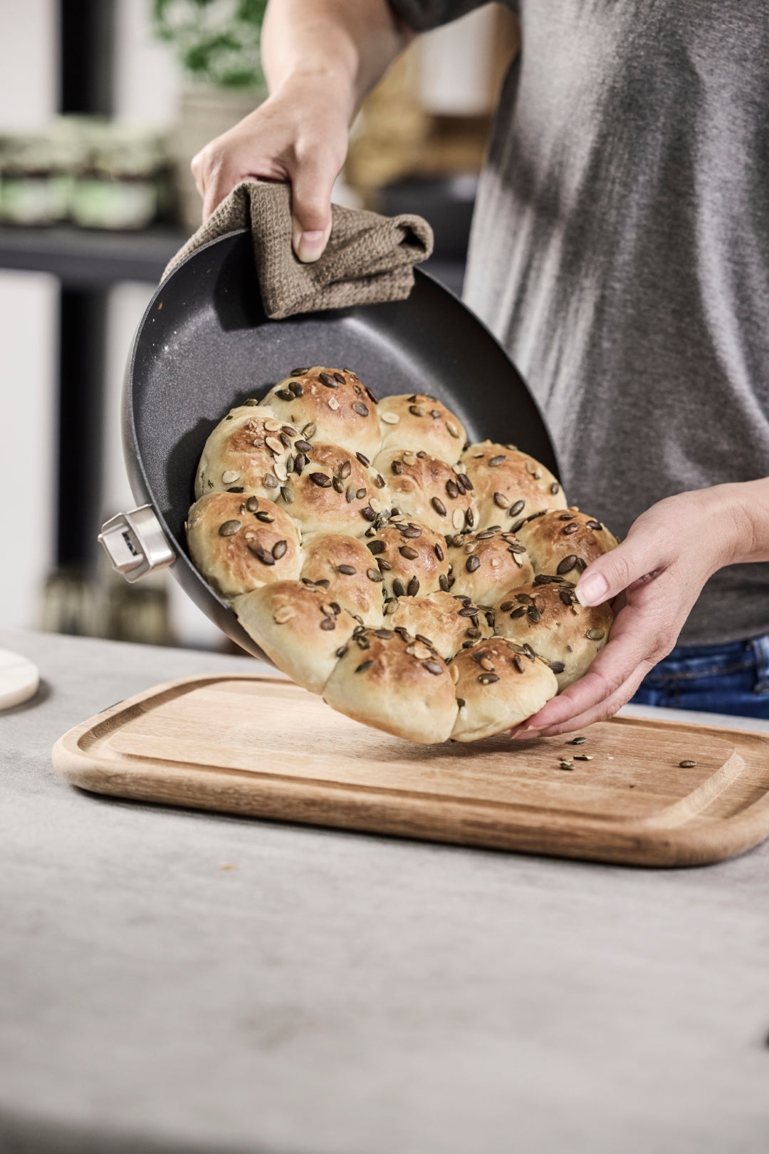 [着脱式ハンドル]スキャンパン Urbanシリーズ[アーバン] フライパン 20cm, 24cm, 26cm, 28cm [IH対応]